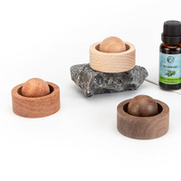 Diffuseur d'huiles essentielles en bois pour la maison, la chambre, la garde-robe, le bureau, ornement d'aromathérapie, diffuseur longue durée