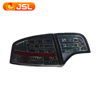 Pour Audi A4 B7 LED feu arrière assemblage feu arrière 2005-2008 feu arrière rétro-éclairage suie noir avec signal d'arrêt inversé côté