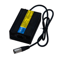 Chargeur de scooter électrique OEM haute efficacité, batterie lithium 42V 54.6V, adaptateur de charge rapide multi-protection à brancher HL30003