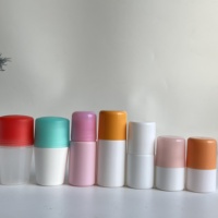 15ml 30ml 50ml 75g Récipient en plastique vide en plastique torsadé rond personnalisé blanc en bâton de déodorant