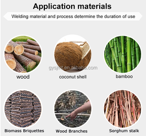 Máquina para Hacer Carbón de Leña, Equipo de Producción de Carbón Vegetal, Briquetas de Carbón de Aserrín, Horno de Carbonización - Product Image 2