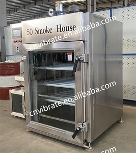 VBJX Fumeur professionnel commercial Bacon Viande <span class=keywords><strong>Machine</strong></span> à fumer Fumeur de produits à base de viande Machines à fumer Fumoir - Product Image 4