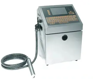 Automatic Date Code Batch code QR code Printing Machine cij Inkjet Printers for Bottle Jar Tube Cable