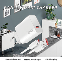 Cocok untuk Pengisi Daya Xiaomi 45W  Colokan EU/US  Port USB  Pengisian Super Cepat  Kabel Data Retractable  Pengisian Cepat  Adaptor Daya