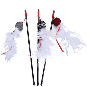 インタラクティブ猫スティックロープおもちゃマウス魚デザイン工場格安卸売 - Product Image 6