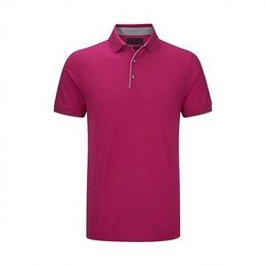 Chemise Homme Grande Taille à Manches Courtes en Piqué Tricoté Haut de Gamme 100% Coton Anti-Boulochage 180g Logo Personnalisé Faible MOQ OEM - Product Image 5