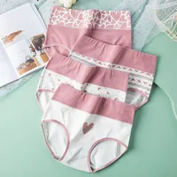 Vente en gros Culotte en coton pour fille et enfants Sous-vêtements pour étudiant Respirant pour fille