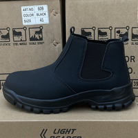 LIGHT BEARER 609 Chaussures de sécurité fonctionnelles pour hommes, imperméables, respirantes, avec embout en acier, pour l'industrie, la construction, les mines