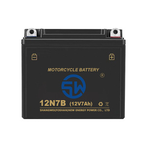 Batterie de moto 12N7B 12V 7Ah au plomb-acide pour remplacement de batterie de moto - Product Image 1
