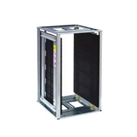 SMT réglable antistatique en acier inoxydable aluminium métal plastique ESD porte-revues PCB support de stockage