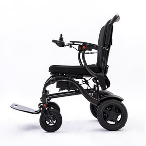 Nouveau produit Fauteuil roulant léger en fibre de carbone Fauteuil roulant électrique motorisé pour handicapés - Product Image 5