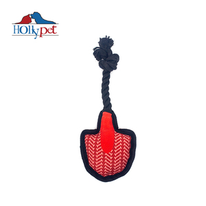 Set Perlengkapan Mainan Anjing Ramah Lingkungan Desain Baru Axe, Mainan Boneka Lembut Interaktif dengan Tali untuk Anjing - Product Image 5