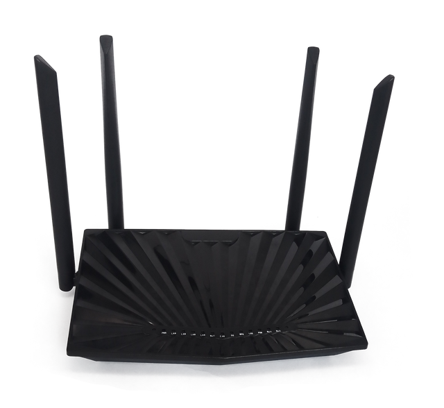 AX3000 Wifi 6 Dual Band Wifi Router GPON ONT Table Router with 4 LAN Port