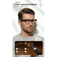 Lunettes Intelligentes IA avec Traduction ChatGPT, Appel ENC, Lecteur de Musique, Enregistrement Vidéo Haute Définition sans Fil BT, Caméra Pexie 1300W