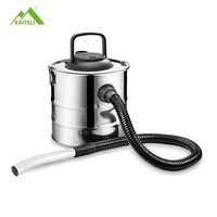 Aspirateur à cendres certifié CE CB 20L, cyclonique sans sac, filtre HEPA, tambour en acier, aspirateur électrique pour foyer et poêle à granulés