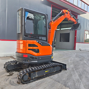 Бесплатная Доставка 1 тонна 2 тонны мини-экскаватор гусеничное оборудование с дизельным двигателем KUBOTA небольшой экскаватор Bagger Pelle домашнего использования - Product Image 5