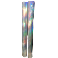 Rouleaux de film de transfert thermique holographique métallique PET pour applications textiles, durables et imperméables