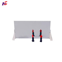 Filtre à film polarisé pour moniteur LCD 20*30cm 7.87*11.8 pouces sans adhésif gris linéaire 0 degré
