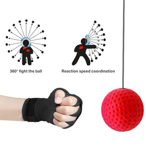 <b>Boxing</b> & MMA Sanda Speed Punch Ball Hand-Eye Reaction Training Gym Fitness Exercise Muay Thai & Boxe Accessories - Product Image 4