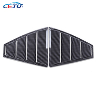 Couvre-évents latéraux de voiture, garniture de fenêtre arrière à persiennes, accessoires de style automobile pour Hyundai Elantra 2016-2020