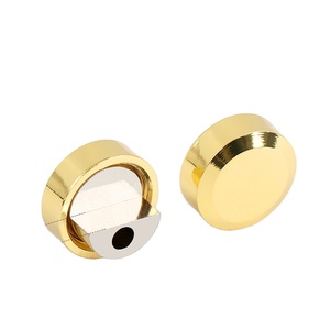 Soporte de Espejo de Aleación de Zinc, Clip de Fijación a Pared, Hebilla de Sujeción Moderna, Resistente y Duradera, para Baño - Product Image 1