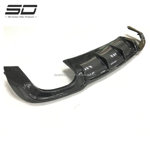 Difusor Trasero de Fibra de Carbono Estilo <span class=keywords><strong>RS</strong></span> para Audi <span class=keywords><strong>A3</strong></span> S3 2017-2019 Sedán - Product Image 5