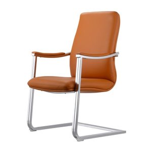 Silla de oficina moderna y cómoda de cuero 36019-2102C/B/A - Product Image 1