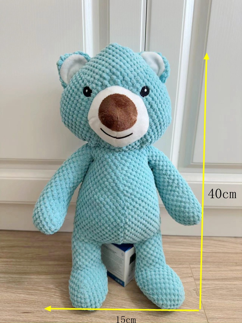 Grande orso blu giocattolo 40cm