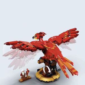 Blocs de construction personnalisés OEM Wizard Academy - Ensemble Château Magique Universel, Collection Complète de Maisons en Gros_Fire <span class=keywords><strong>Phoenix</strong></span> - Product Image 4