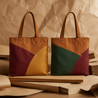 Sac en toile durable pour les célébrations de fin d'année, commandes en gros acceptées, motif personnalisé OEM disponible