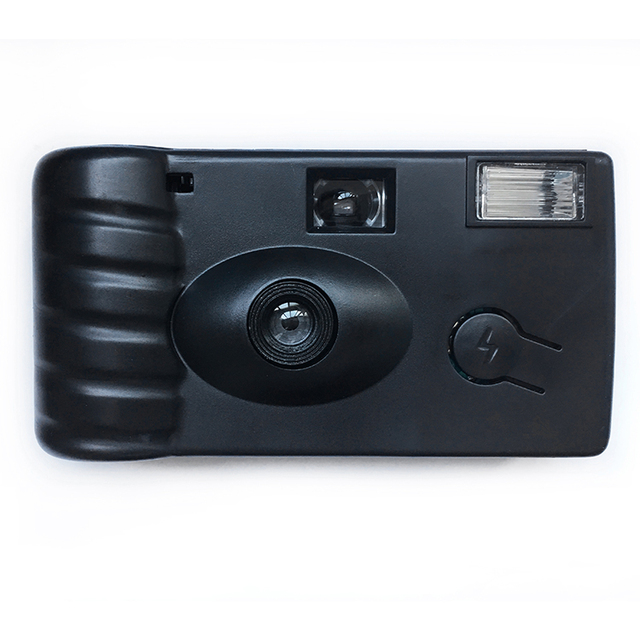 Factory Directly OEM/ODM Customized Cheap Single-Use Disposable Flash Camera 35mm Film Camera Black Color with No Design OEM