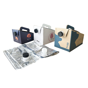 Tùy Chỉnh Dùng Một Lần Đồ Uống Rượu Vang Lạnh Brew Cà Phê Dispenser Bao Bì Hộp Nước Chất Lỏng Bib Túi Trong Hộp Cho Cà Phê Với Van - Product Image 4