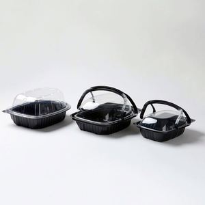 Conteneur biodégradable pour l'emballage du poulet frais, boîte en plastique jetable pour la viande et les aliments - Product Image 2