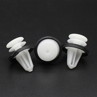Clips de fixation de garniture de porte en nylon à pousser W711521S300/102540100A/11519031 avec joint d'étanchéité pour remplacement Ford/GM/Tesla