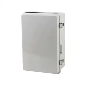 Factory Outlet 630*830*280mm IP66 Junction Box PC Grey Lid Switch Box SP-CAG-638328 Metal Clasp Waterproof Switch Box