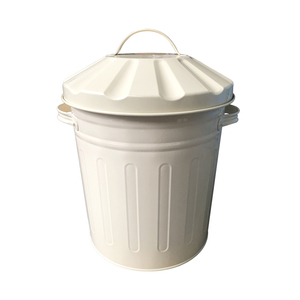 Promotion : Mini poubelle en métal de 15 L pour déchets organiques, idéale pour le compostage domestique et les déchets de rue - Product Image 2