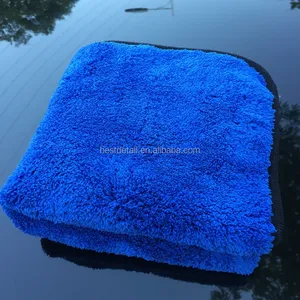 Absorbent 40x40 Cm 1000GSM Cleaning Towel Napkins Auto Detailing Microfibre Rags For Car Wash