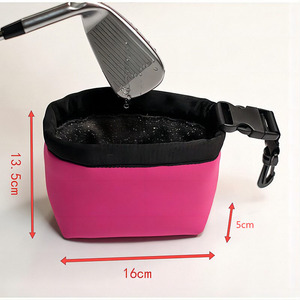 Bolsa de Limpieza para Palos y Pelotas de Golf con Logotipo Personalizado, Forro con Tecnología Clean Face y Clip Desmontable, Bolsa para Lavar Pelotas de Golf - Product Image 3