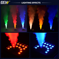 Máquina de Humo LED RGB de 1500W con Control Remoto DMX512, Rociador Rápido de Niebla para Escenarios, Eventos y Bares