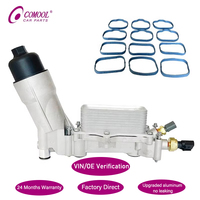 COMOOL - Conjunto de Carcasa de Filtro de Aceite de Motor de Aluminio Mejorado 68105583AF para Jeep Grand Cherokee Wrangler Dodge Chrysler 3.6L