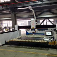 2025 más barato Atc 5 Axis Bridge Saw Cnc Router 3D Stone Cutting Granite Grabado Máquinas