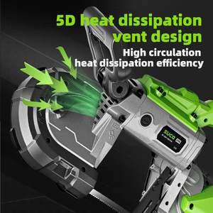 SUCA SUCA mini scies à ruban à main paillasse scie à ruban pour la coupe de métaux petite scie à ruban portable machine à scie portable - Product Image 4