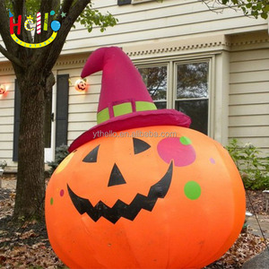Personalizado PVC Halloween inflable al aire libre <span class=keywords><strong>2022</strong></span> inflable Halloween calabaza decorativa inflable 7m de altura calabaza malvada - Product Image 1