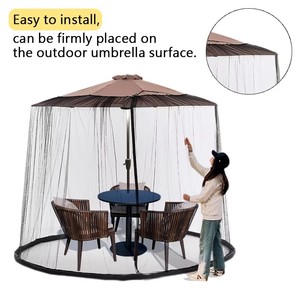 <span class=keywords><strong>Parasol</strong></span> de jardin pliable léger en polyester avec <span class=keywords><strong>moustiquaire</strong></span> intégrée pour lit, idéal pour le camping (pour adultes) - Product Image 4