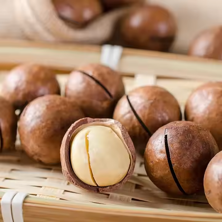 Высококачественные Сушеные Орехи макадамии с молочным вкусом, ручная выдавливание вкусных закусок, сухофрукты, оптовая продажа