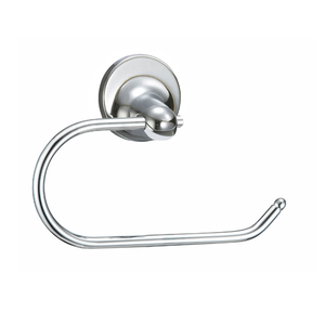 Porte-rouleau de papier mural moderne en alliage de zinc chromé avec base en fer et couvercle en acier inoxydable SS304 pour salle de bain - Product Image 4