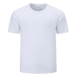 เสื้อยืดผู้ชายแขนสั้นคอกลมลำลองออกกำลังกายผ้าฝ้ายดูดซับความชื้น - Product Image 2