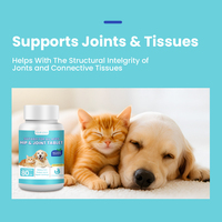 Échantillon gratuit de supplément articulaire de soutien pour animaux de compagnie comprimés à croquer pour chiens et chats santé articulaire et hanche pour le soulagement de la douleur chez les chiens