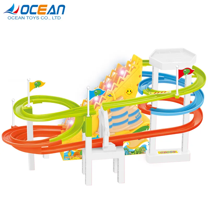 Chenghai populaire nouveau dinosaure magique jouets de fente flexible piste de course ensembles