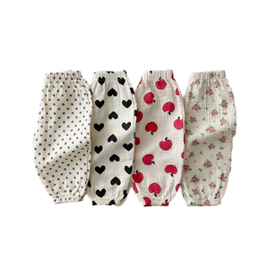 2023 Style européen américain <span class=keywords><strong>coton</strong></span> <span class=keywords><strong>gaze</strong></span> anti-moustiques <span class=keywords><strong>pantalon</strong></span> <span class=keywords><strong>de</strong></span> survêtement climatisé pantalons longs pour garçons et filles - Product Image 6